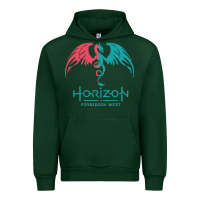 Forest Green HORIZON FORBIDDEN WEST Urban Hoodie - linhVisuals