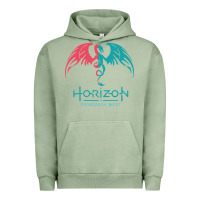 Pigment Oil Green HORIZON FORBIDDEN WEST Urban Hoodie - linhVisuals