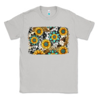 Moon Dust gemstone sunflower cowhide background Classic Tee - Jasminsmagicworld