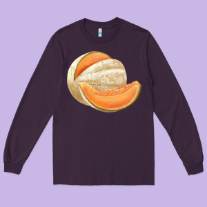 Colorado Cantaloupe Png Long Sleeve Tee Designed By Ranaportraitstore