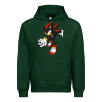 Forest Green Shadow The Hedgehog Urban Hoodie - linhVisuals