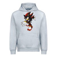 Heather Grey Shadow The Hedgehog Urban Hoodie - linhVisuals