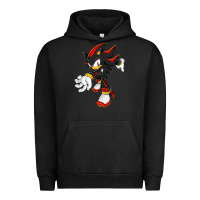 Pigment Black Shadow The Hedgehog Urban Hoodie - linhVisuals