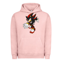 Pigment Salmon Shadow The Hedgehog Urban Hoodie - linhVisuals