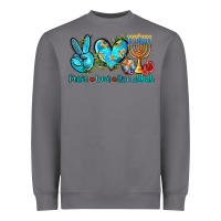 Storm peace love hanukkah Heavyweight Sweatshirt - AdoDesignShop