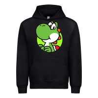 Black Yoshi Anime Urban Hoodie - linhVisuals