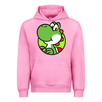 Fuchsia Pink Yoshi Anime Urban Hoodie - linhVisuals