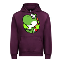 Mauve Wine Yoshi Anime Urban Hoodie - linhVisuals