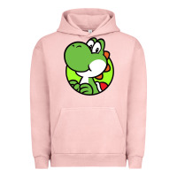 Pigment Salmon Yoshi Anime Urban Hoodie - linhVisuals