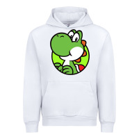 White Yoshi Anime Urban Hoodie - linhVisuals
