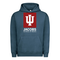 Pigment Midnight Navy jacobs, school of music Urban Hoodie - linhVisuals