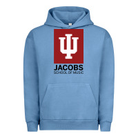 Pigment Pebble Blue jacobs, school of music Urban Hoodie - linhVisuals