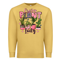 Antique Gold crazy plant lady houseplants Premium Sweatshirt - JahusDesignShop