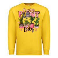 Crazy Plant Lady Houseplants Premium Sweatshirt | Teevron