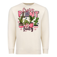 Sandshell crazy plant lady houseplants Premium Sweatshirt - JahusDesignShop