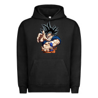 Pigment Black goku utra instinct Urban Hoodie - linhVisuals