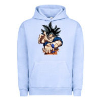 Pigment Grape Ice goku utra instinct Urban Hoodie - linhVisuals