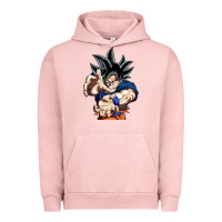Pigment Salmon goku utra instinct Urban Hoodie - linhVisuals