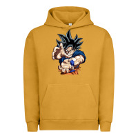 Pigment Peanut Butter goku utra instinct Urban Hoodie - linhVisuals