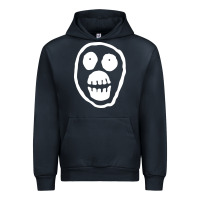 Navy the mighty boosh monkey skull Urban Hoodie - linhVisuals