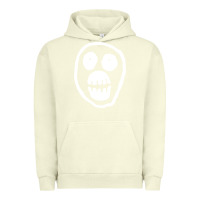 Pigment Pistachio the mighty boosh monkey skull Urban Hoodie - linhVisuals