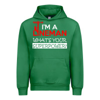 Im A Lineman Whats Your Superpower Urban Hoodie | Teevron