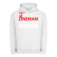 Pigment Lunar Rock im a lineman whats your superpower Urban Hoodie - linhVisuals