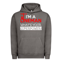 Pigment Tornado im a lineman whats your superpower Urban Hoodie - linhVisuals