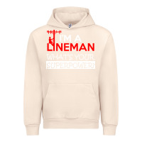 Sandshell im a lineman whats your superpower Urban Hoodie - linhVisuals