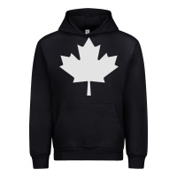 Black canada maple Urban Hoodie - linhVisuals