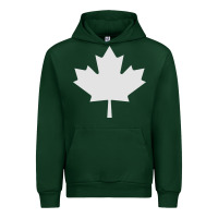 Forest Green canada maple Urban Hoodie - linhVisuals
