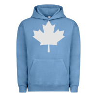 Pigment Pebble Blue canada maple Urban Hoodie - linhVisuals