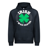 Navy irish i was faster Urban Hoodie - linhVisuals