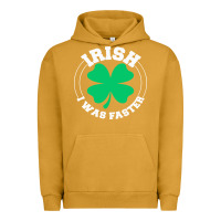Pigment Peanut Butter irish i was faster Urban Hoodie - linhVisuals