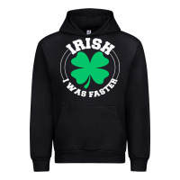Black irish i was faster Urban Hoodie - linhVisuals