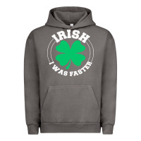 Pigment Tornado irish i was faster Urban Hoodie - linhVisuals