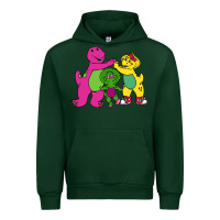 Forest Green barney legendary Urban Hoodie - linhVisuals