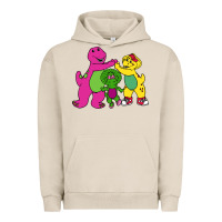 Pigment French Oak barney legendary Urban Hoodie - linhVisuals