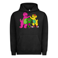 Pigment Black barney legendary Urban Hoodie - linhVisuals