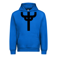 Cobalt red-judas-priest cross Urban Hoodie - linhVisuals