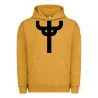 Pigment Peanut Butter red-judas-priest cross Urban Hoodie - linhVisuals