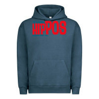Pigment Midnight Navy the hippos - heads are gonna roll Urban Hoodie - linhVisuals