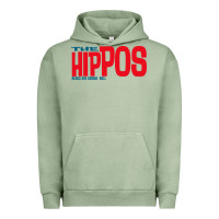 Pigment Oil Green the hippos - heads are gonna roll Urban Hoodie - linhVisuals