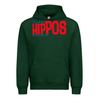Forest Green the hippos - heads are gonna roll Urban Hoodie - linhVisuals