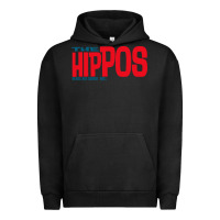 Pigment Black the hippos - heads are gonna roll Urban Hoodie - linhVisuals