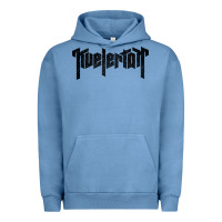 Pigment Pebble Blue cool-kvelertak-blodtorst Urban Hoodie - linhVisuals