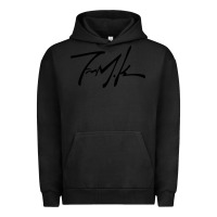 Pigment Black Kendrick lamar sign black Urban Hoodie - linhVisuals