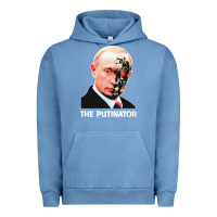 Pigment Pebble Blue official the putinator Urban Hoodie - linhVisuals