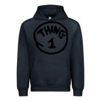 Navy thing 1 thing 2 buddies lover Urban Hoodie - linhVisuals