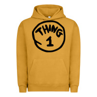 Pigment Peanut Butter thing 1 thing 2 buddies lover Urban Hoodie - linhVisuals